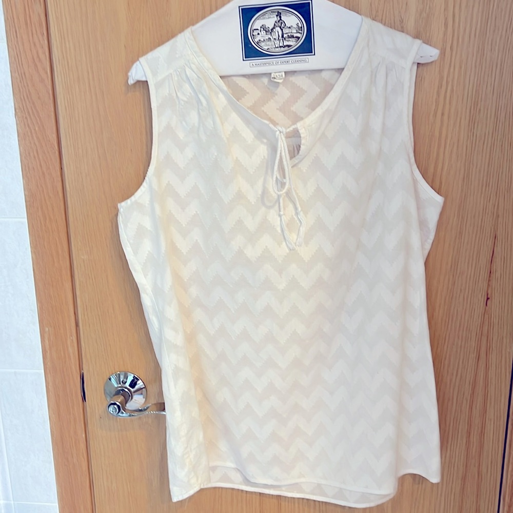 Grand&Greene white blouse like new